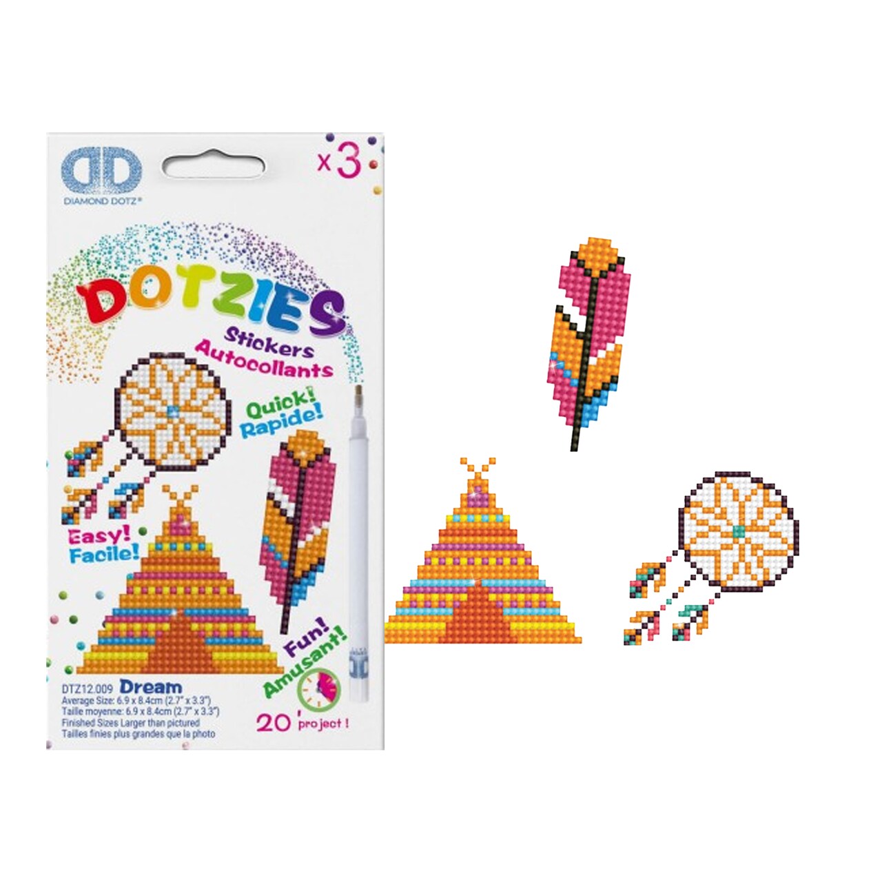 Diamond Dotz Kits - DREAM Diamond Painting Artwork Kit Diamond Painting Kits, Diamond Art Kits for Adults, Gem Art, Diamond Art, Diamond Dotz Kits